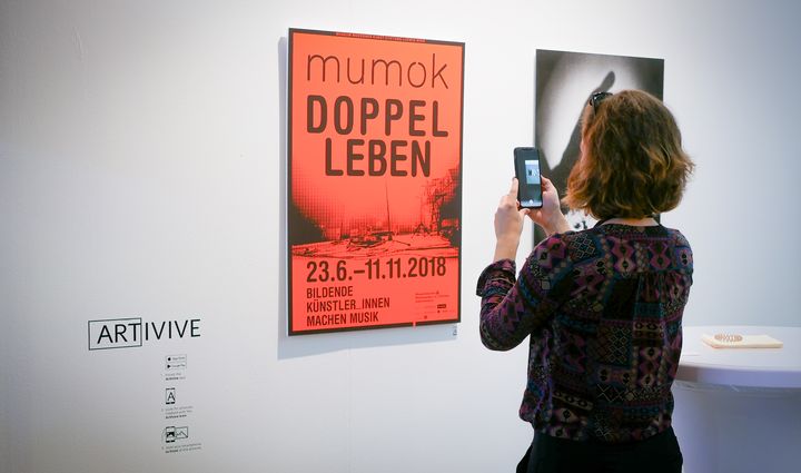 Artivive/viennacontemporary „Living Image“ © Artivive