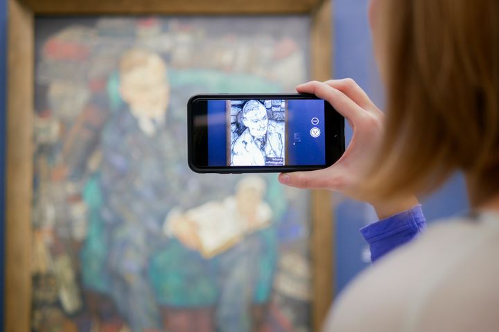 Artivive/Belvedere „Egon Schiele. The Making Of A Collection“ © Artivive