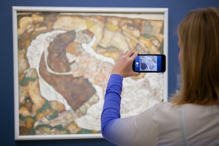 Artivive/Belvedere „Egon Schiele. The Making Of A Collection“ © Artivive