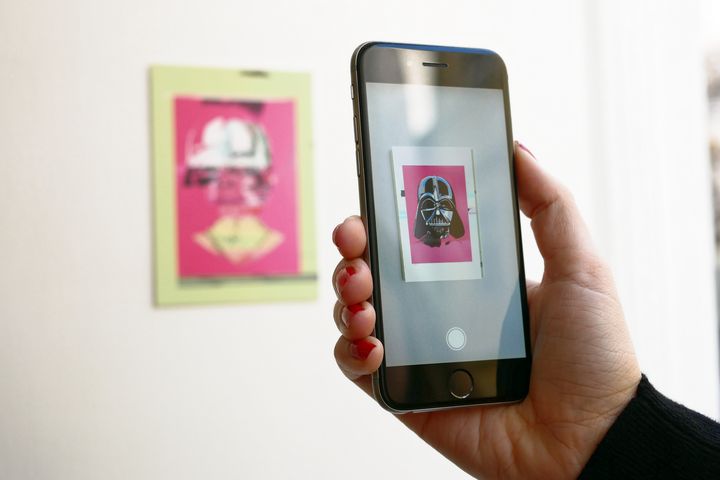 Artivive/Improper Walls "tiny ARt exhibition" - Artwork by Litto © Artivive