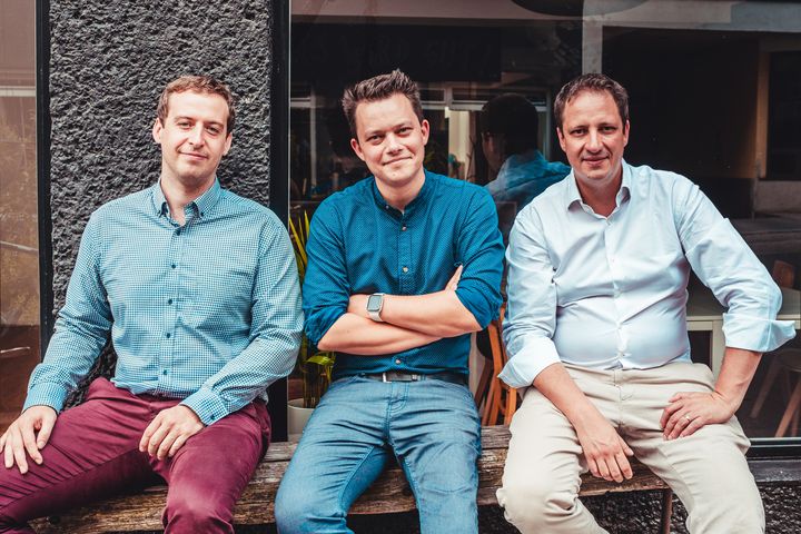 From left: Joachim Ringsmuth (CTO), Sergiu Ardelean and Codin Popescu (founders) © Artivive